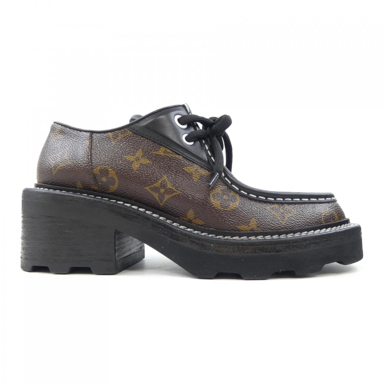 ルイヴィトン LOUIS VUITTON LVボブールライン ダービー シューズ