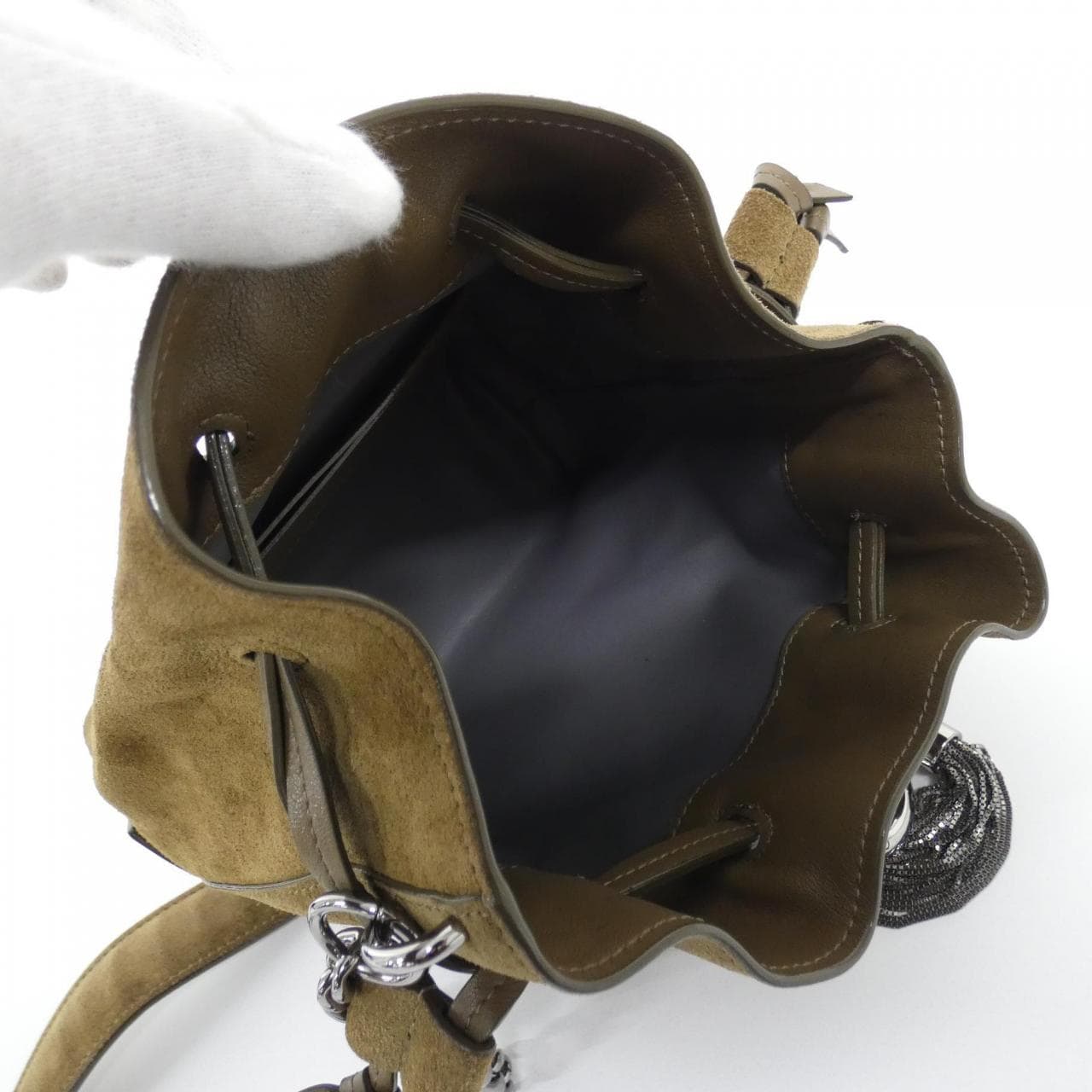 ジミーチュウ カリー ドローストリング S バッグ