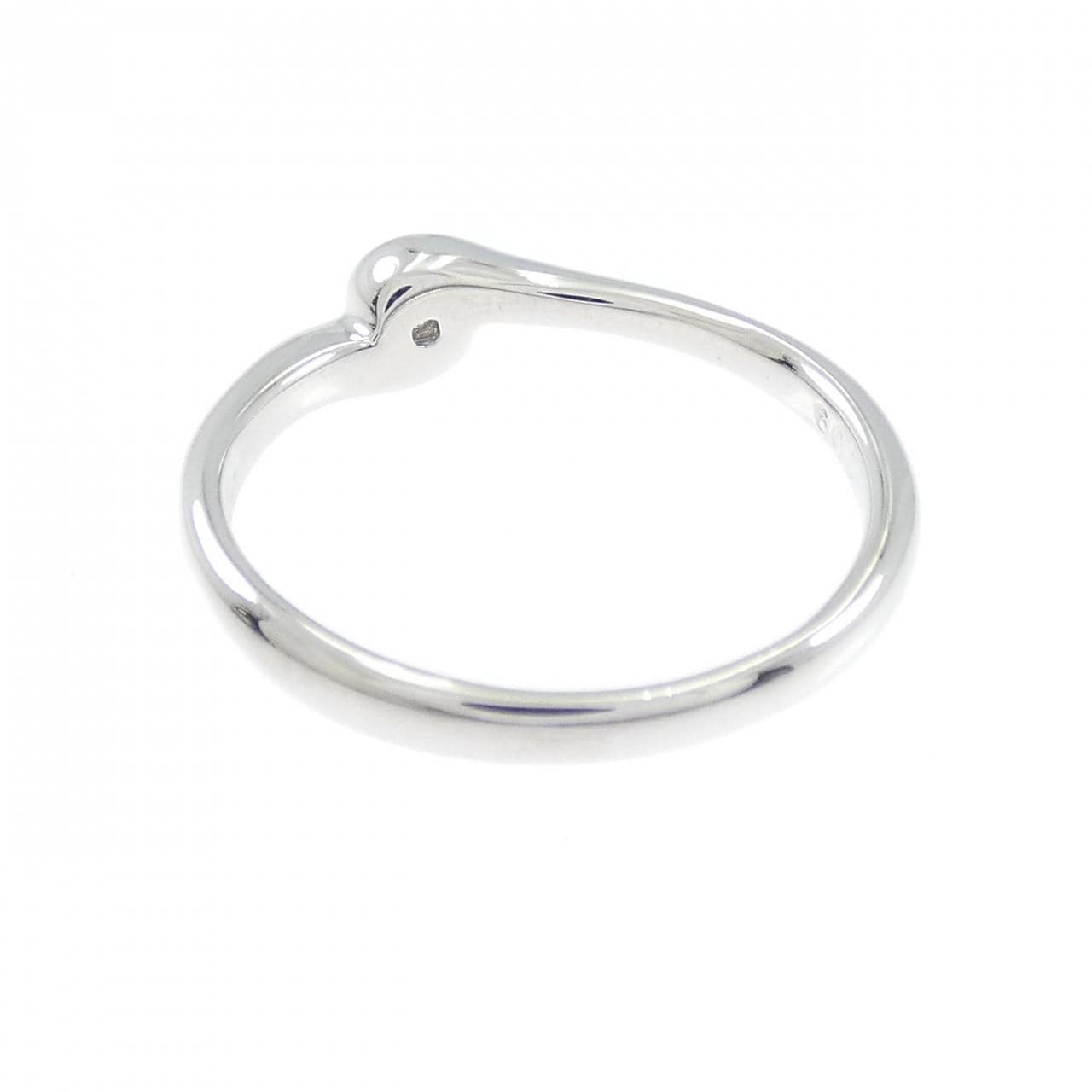 PT850钻石戒指，0.09克拉