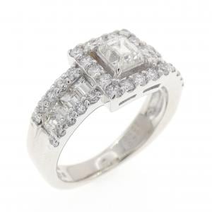K18WG ダイヤモンド リング 0.403CT