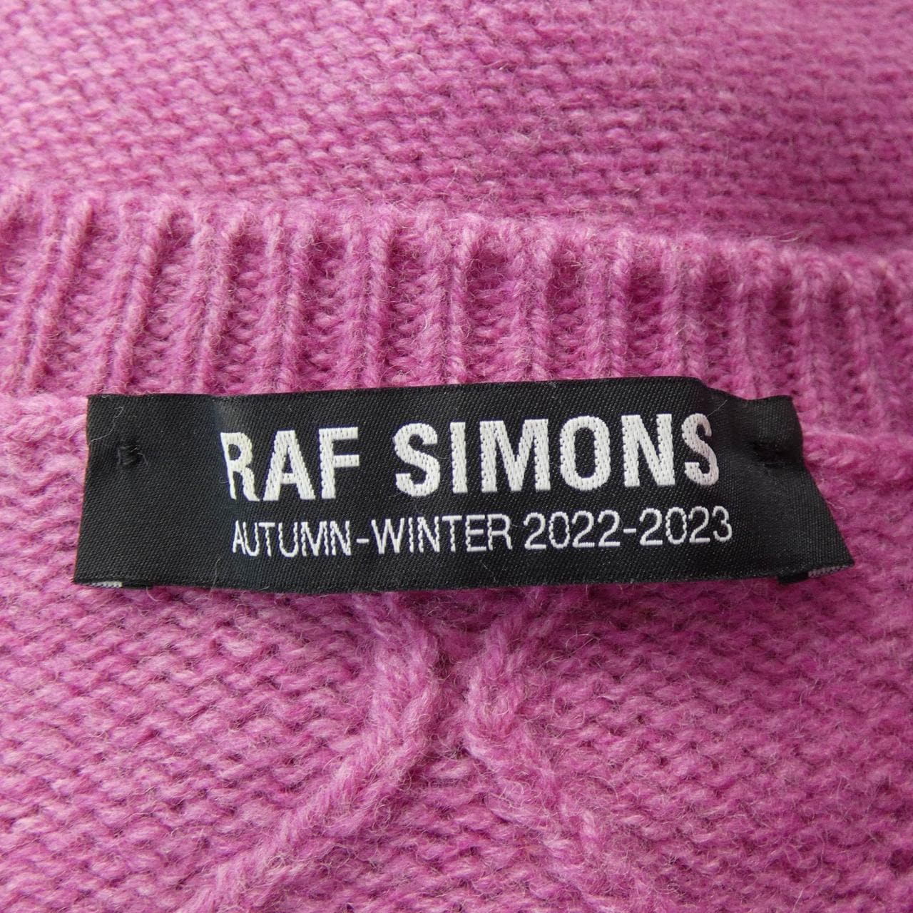 ラフシモンズ RAF SIMONS ニット