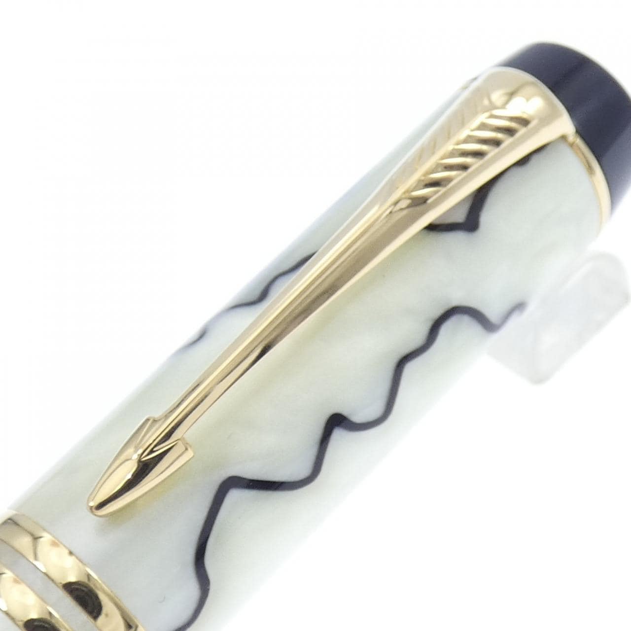 パーカー デュオフォールドパール&ブラックセンテニアル 万年筆