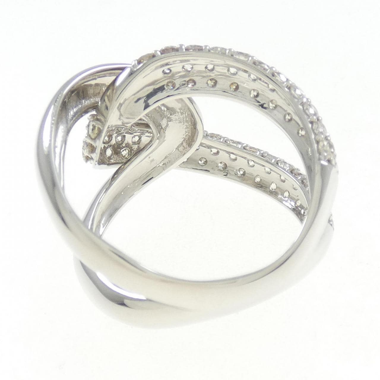 PT950 パヴェ ダイヤモンド リング 2.00CT