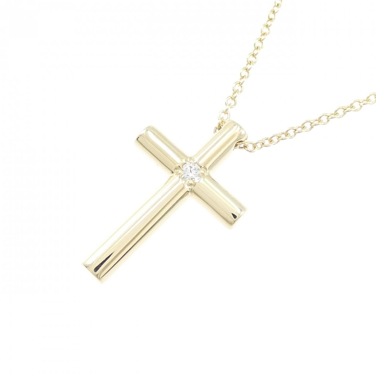 ティファニー クロス ネックレス