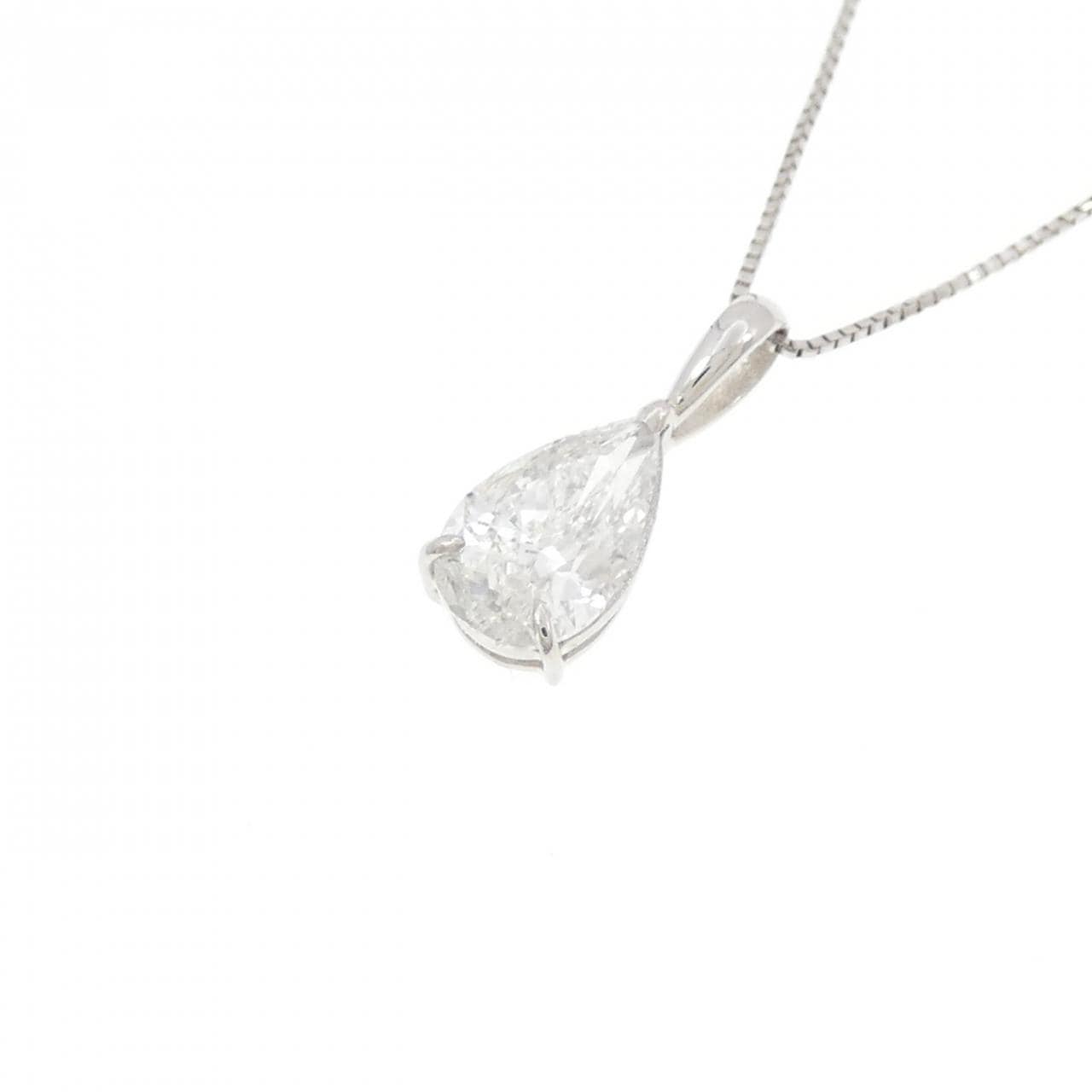 PT900/PT850 ダイヤモンド ネックレス 1.006CT