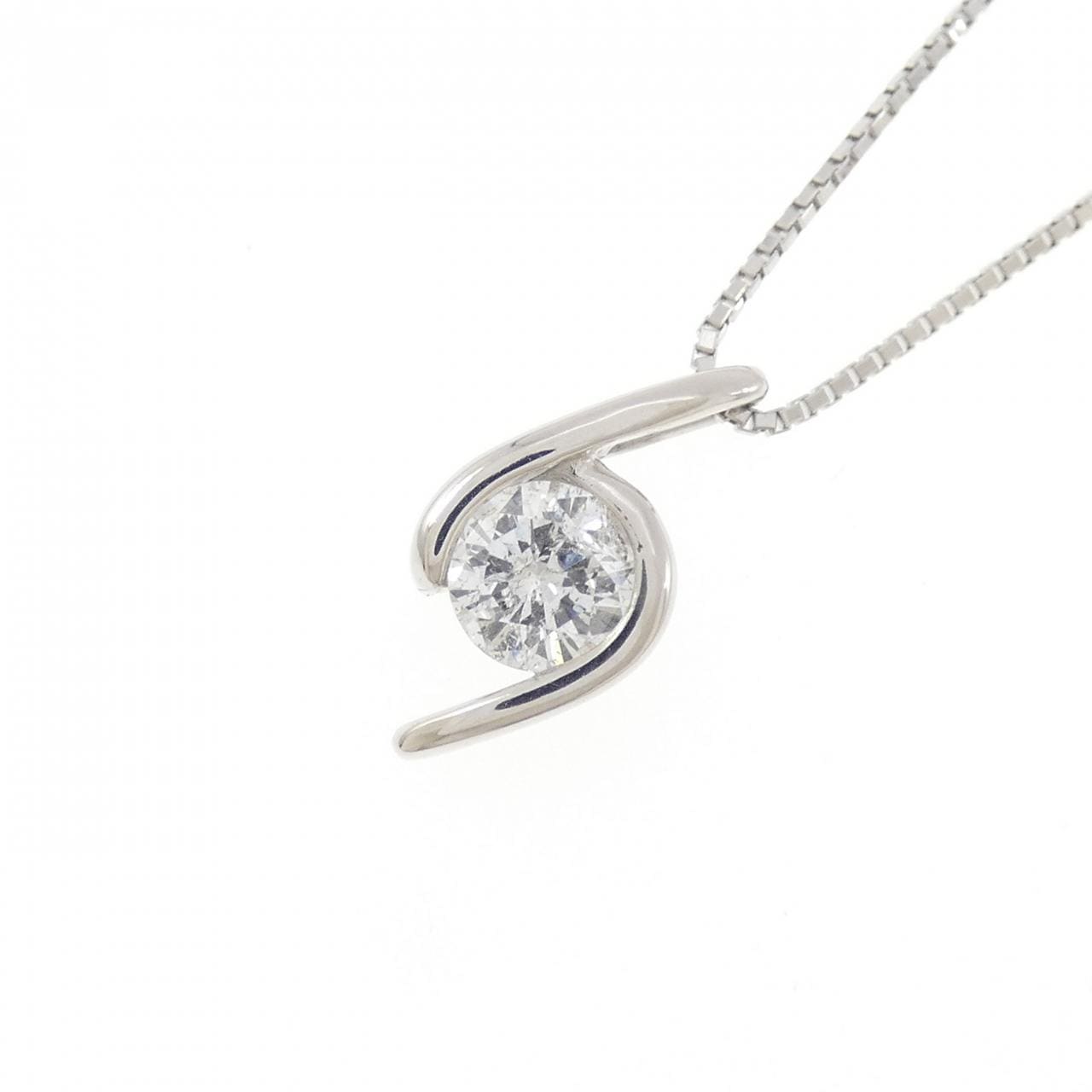 PT900/PT850 ダイヤモンド ネックレス 0.549CT