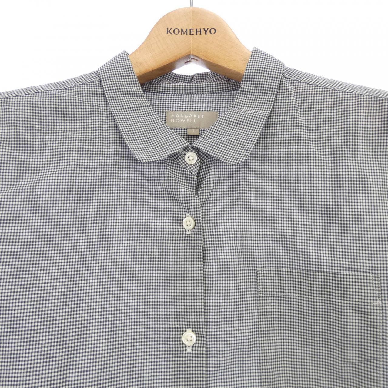 マーガレットハウエル Margaret Howell S／Sシャツ
