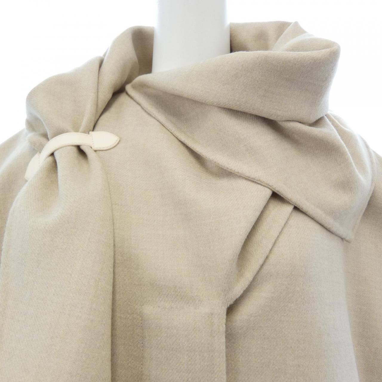 エルメス HERMES ロングジレ ドレープネック 5H0117DF ロングベスト