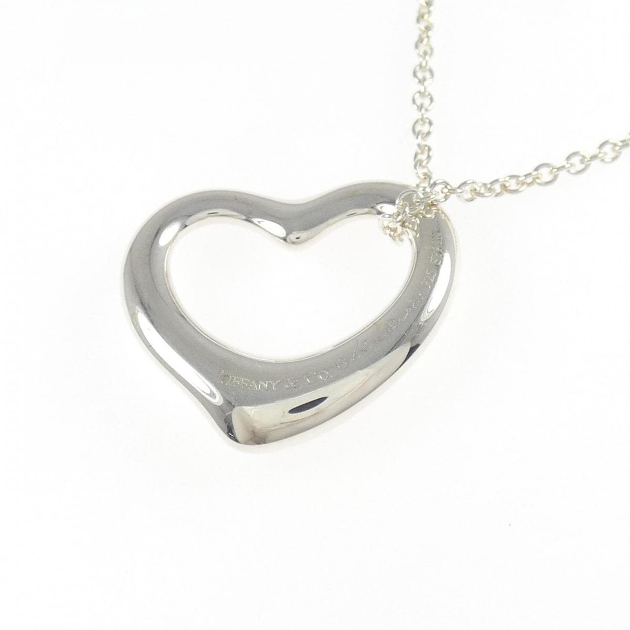 ティファニー オープンハート ネックレス