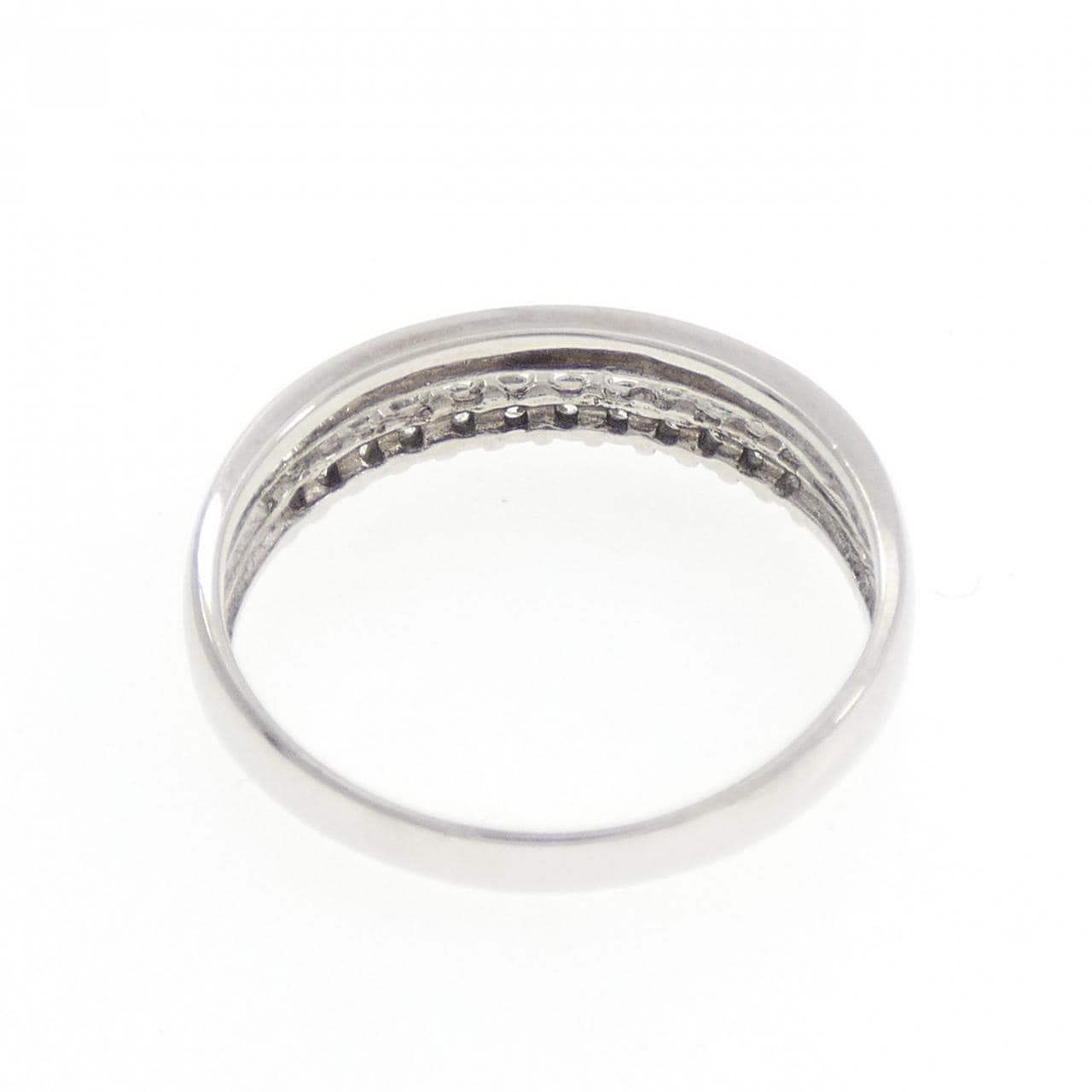 K18WG ダイヤモンド リング 0.17CT