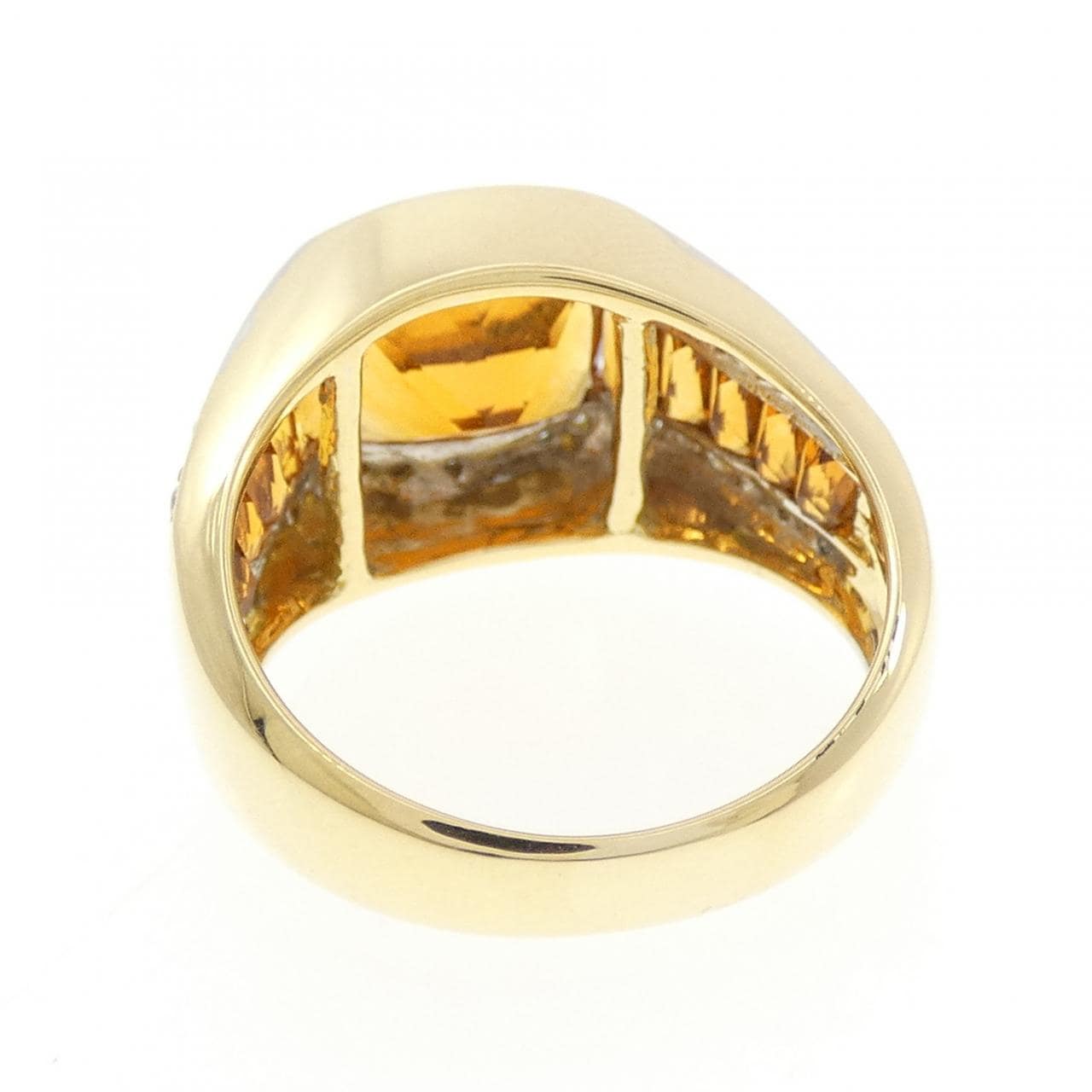 ポンテヴェキオ シトリン リング 2.89CT