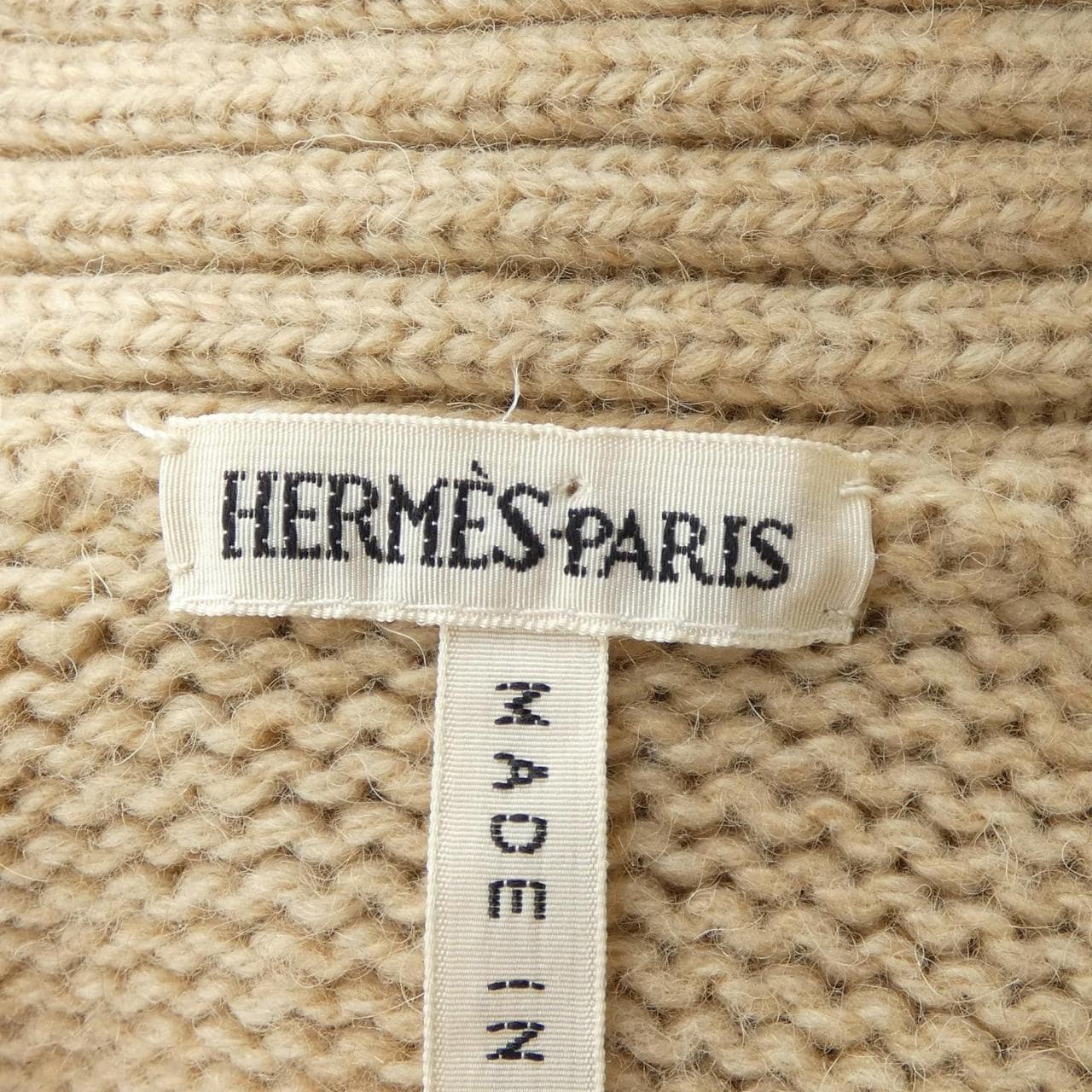 エルメス HERMES FEUX DE L'HIVER ツイルレーヌ. カーディガン