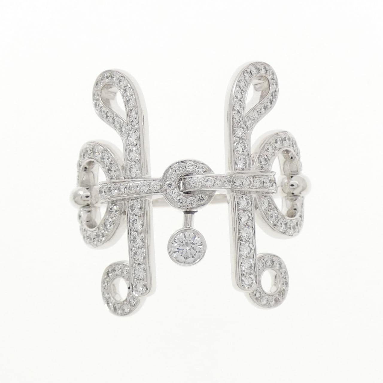 エルメス ダイヤモンド リング 0.72CT