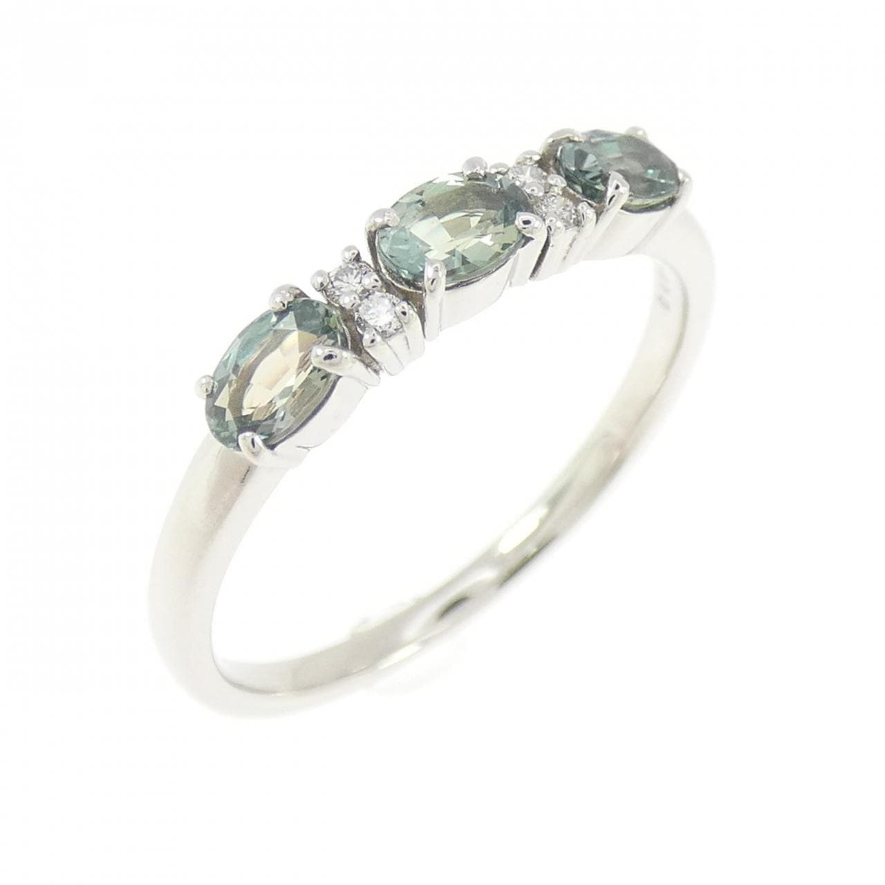 PT950 アレキサンドライト リング 0.55CT