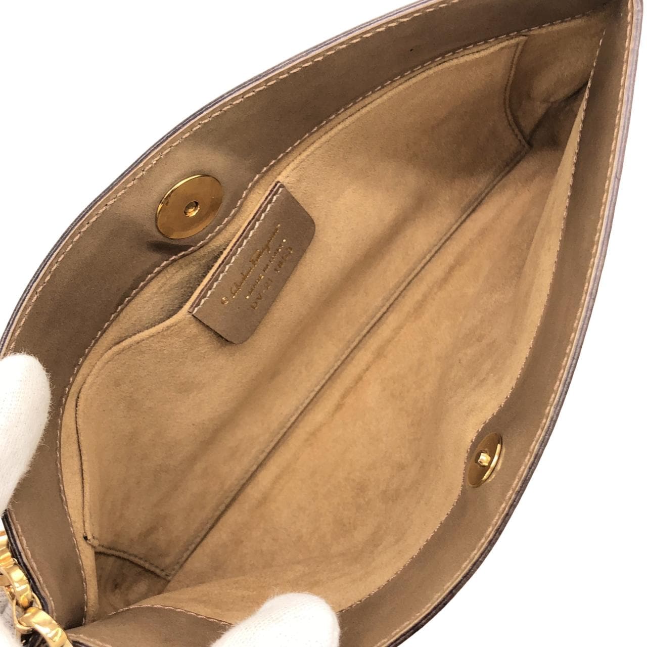 【ヴィンテージ】サルヴァトーレフェラガモ 21 1853 ショルダーバッグ