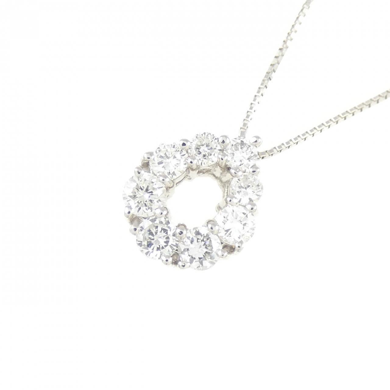 PT ダイヤモンド ネックレス 0.5CT