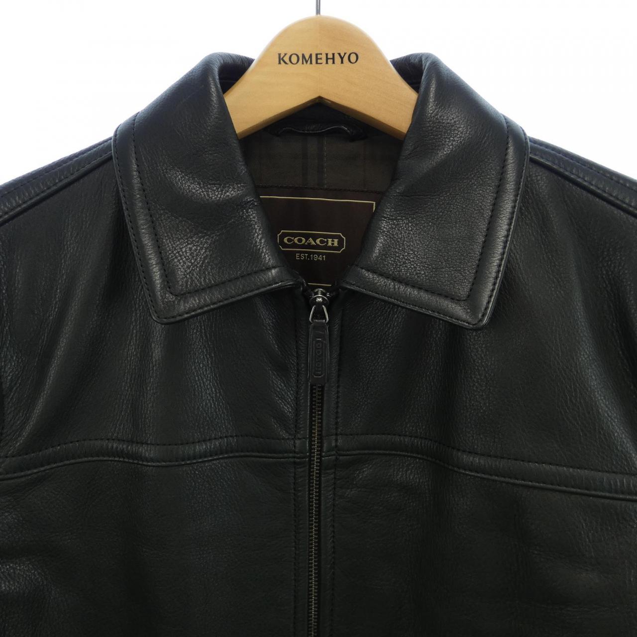 コーチ COACH レザージャケット