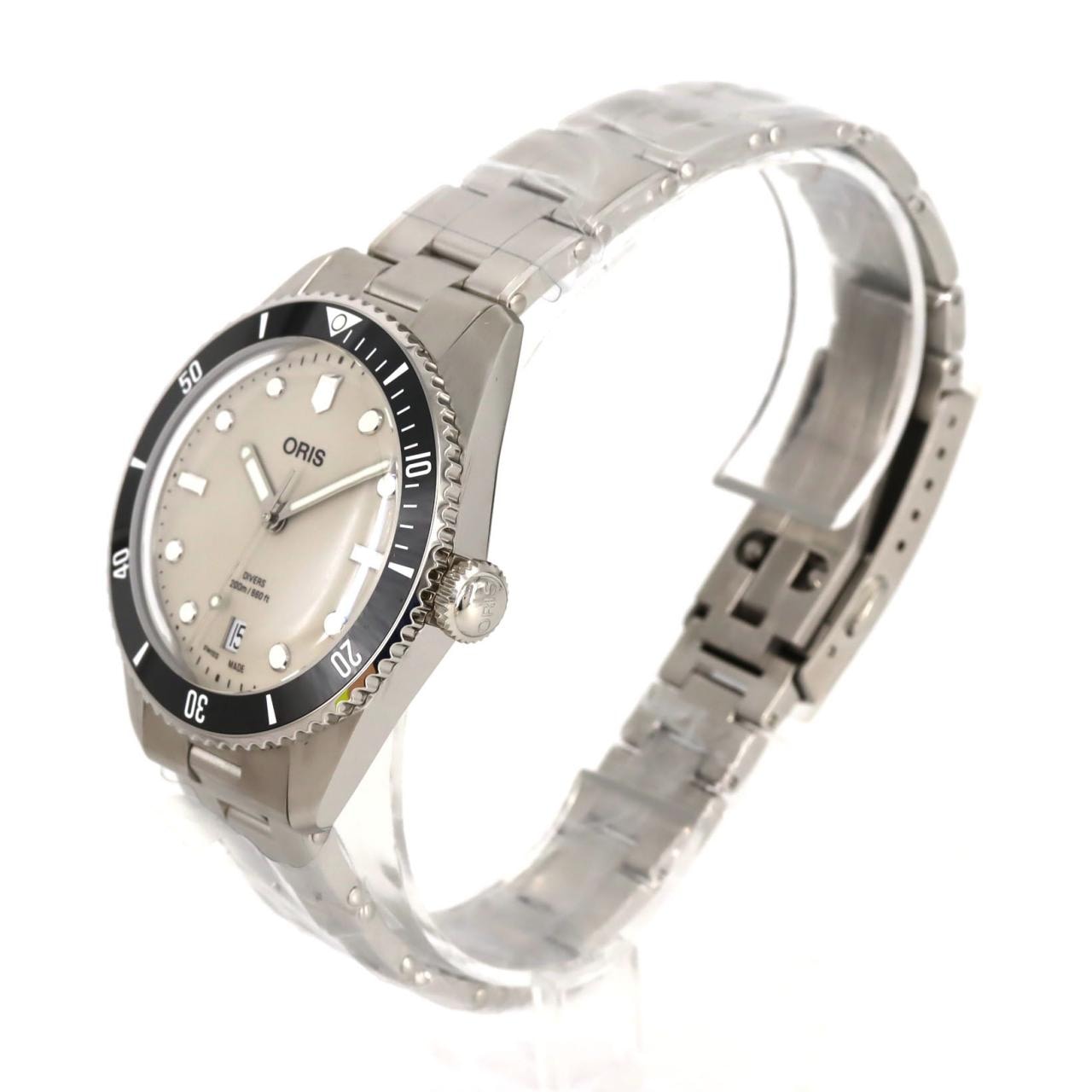 【新品】オリス ダイバース デイト 01 733 7795 4051-Set SS 自動巻
