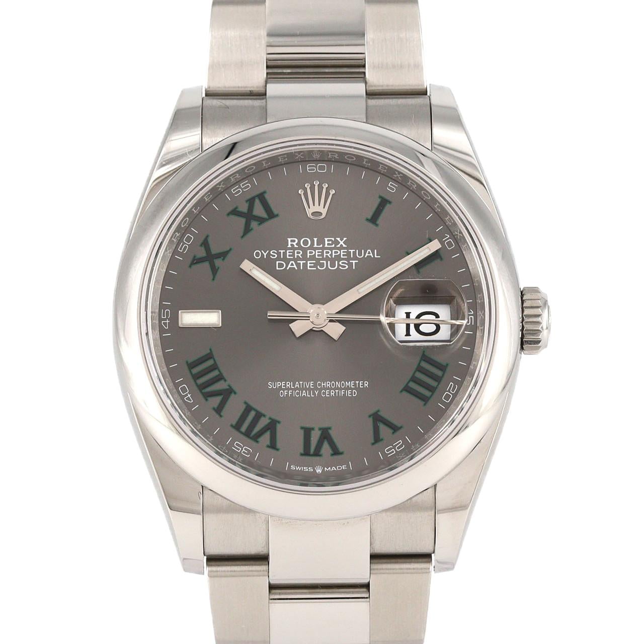 ロレックス デイトジャスト 126200 SS 自動巻 ランダム番