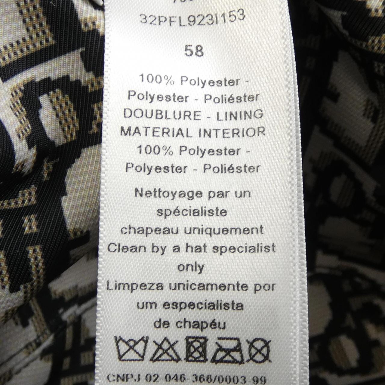 クリスチャンディオール CHRISTIAN DIOR 32PFL923I153 ハット