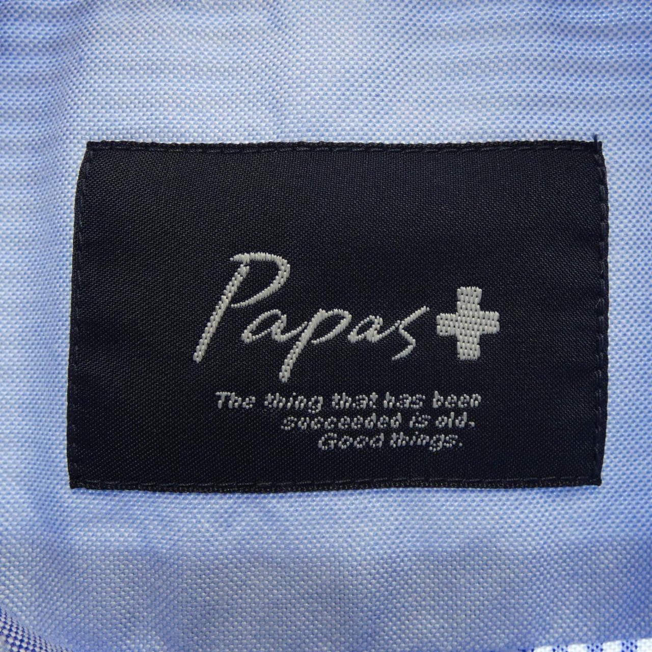 パパス Papas D049AFB 007 シャツ