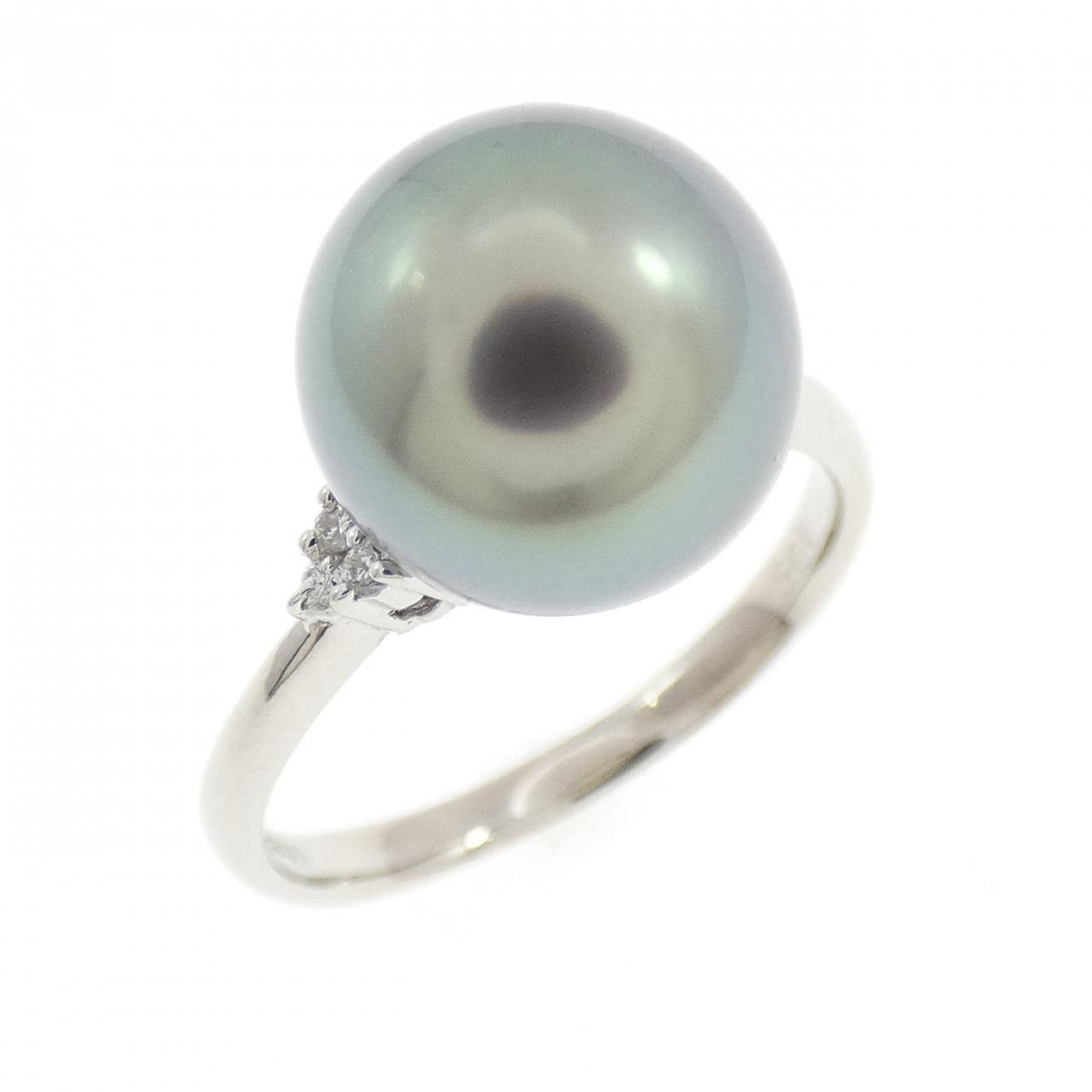 PT900 黒蝶パール リング 10.5mm