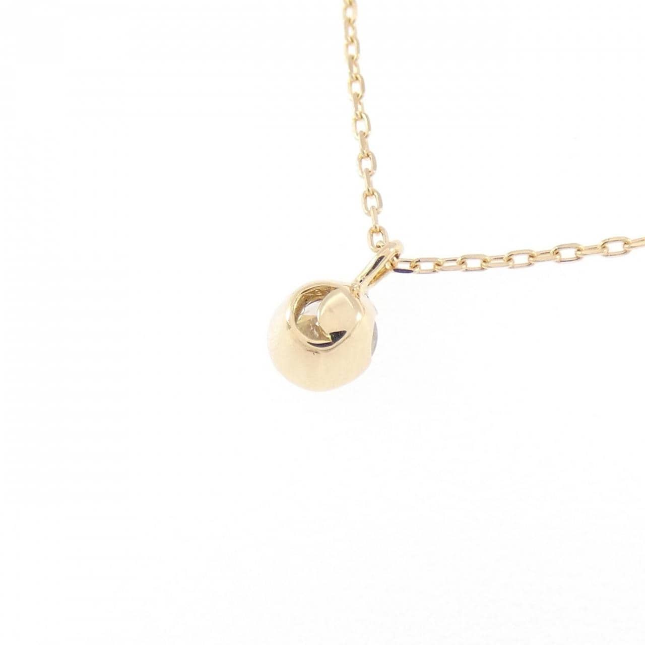 K18YG ダイヤモンド ネックレス 0.1CT