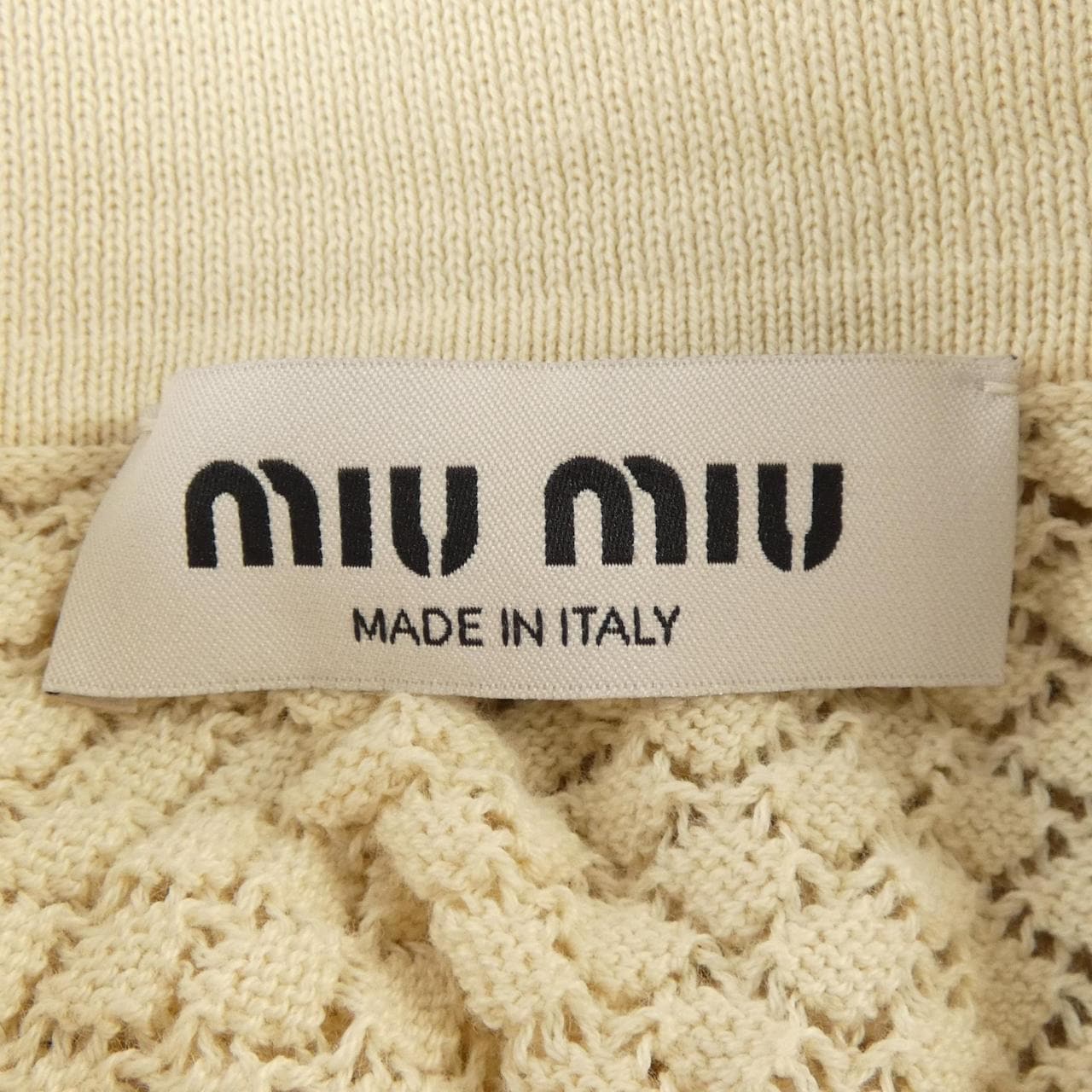 ミュウミュウ MIU MIU MMLB28 SOOO 17NL ポロシャツ