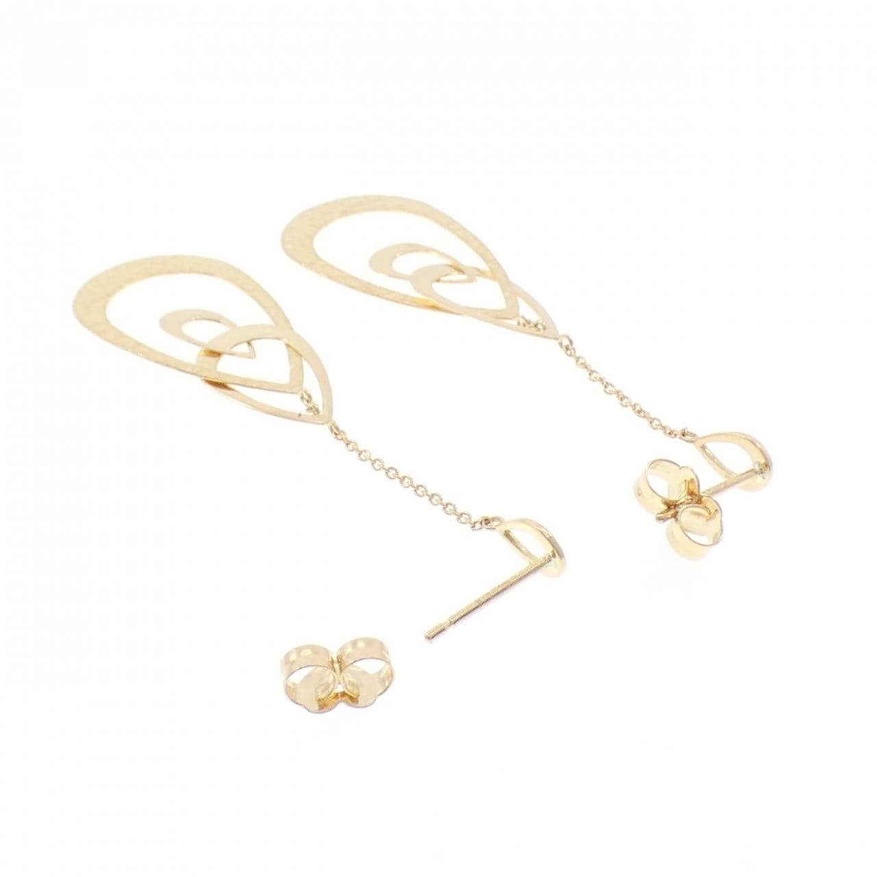 スタージュエリー K18YG ピアス