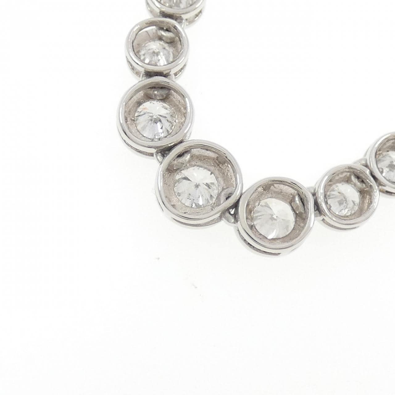 PT900 ダイヤモンド ネックレス