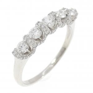 PT950 ダイヤモンド リング 0.70CT