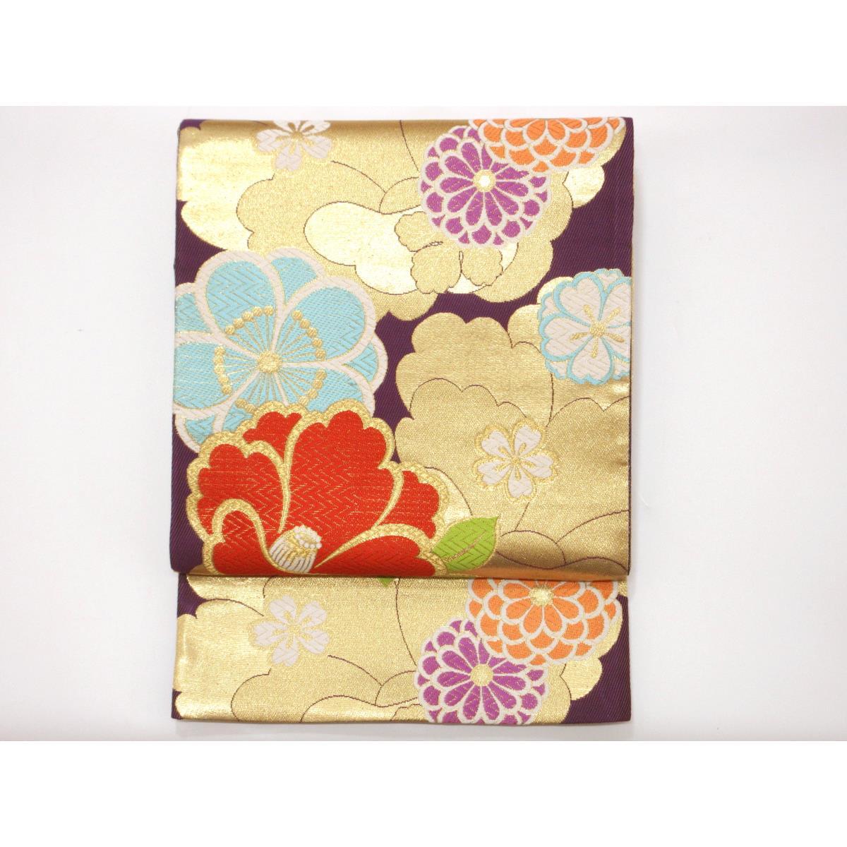 袋帯　芯なし仕立