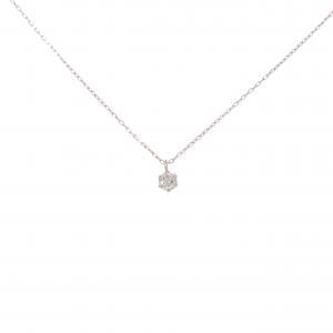 K18PG/K10PG ダイヤモンド ネックレス 0.08CT