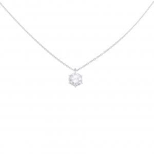 [Remake] PT Diamond Necklace 1.009CT G I1 Good