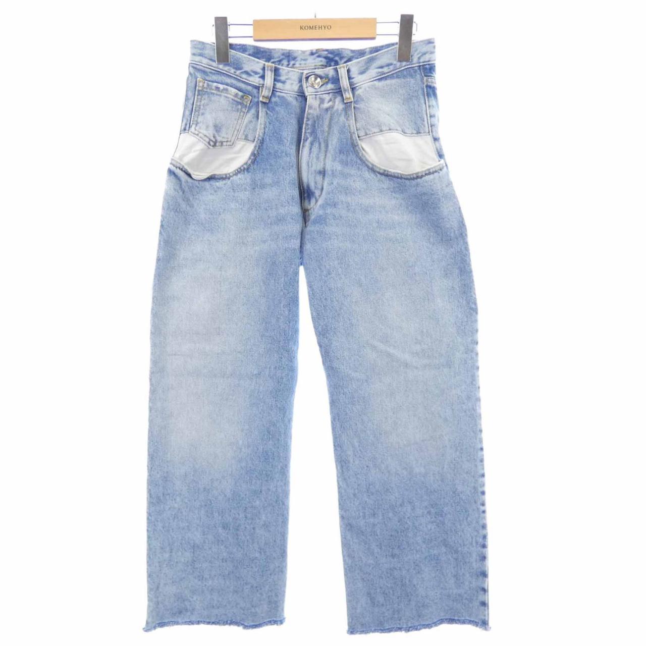 メゾンマルジェラ Maison Margiela ストレートジーンズ コントラストポケット S51LA0052 ジーンズ