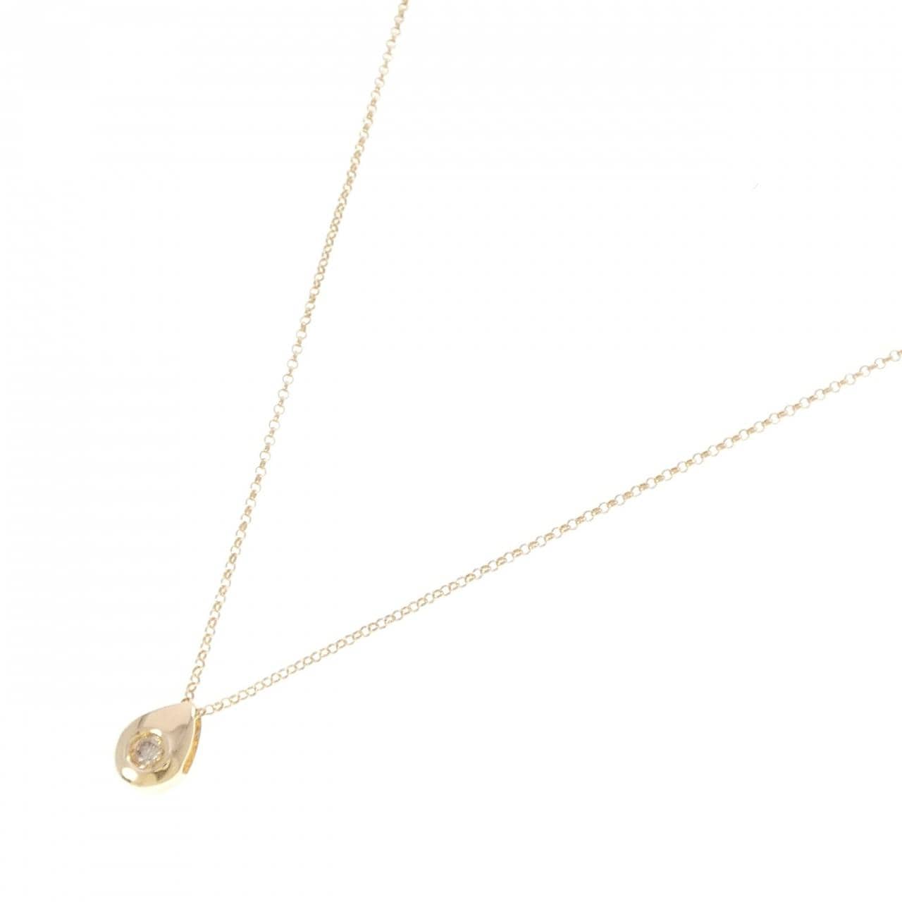 K18YG ダイヤモンド ネックレス 0.05CT
