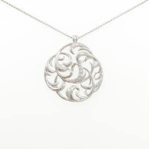 PT999/PT850 ダイヤモンド ネックレス 0.07CT