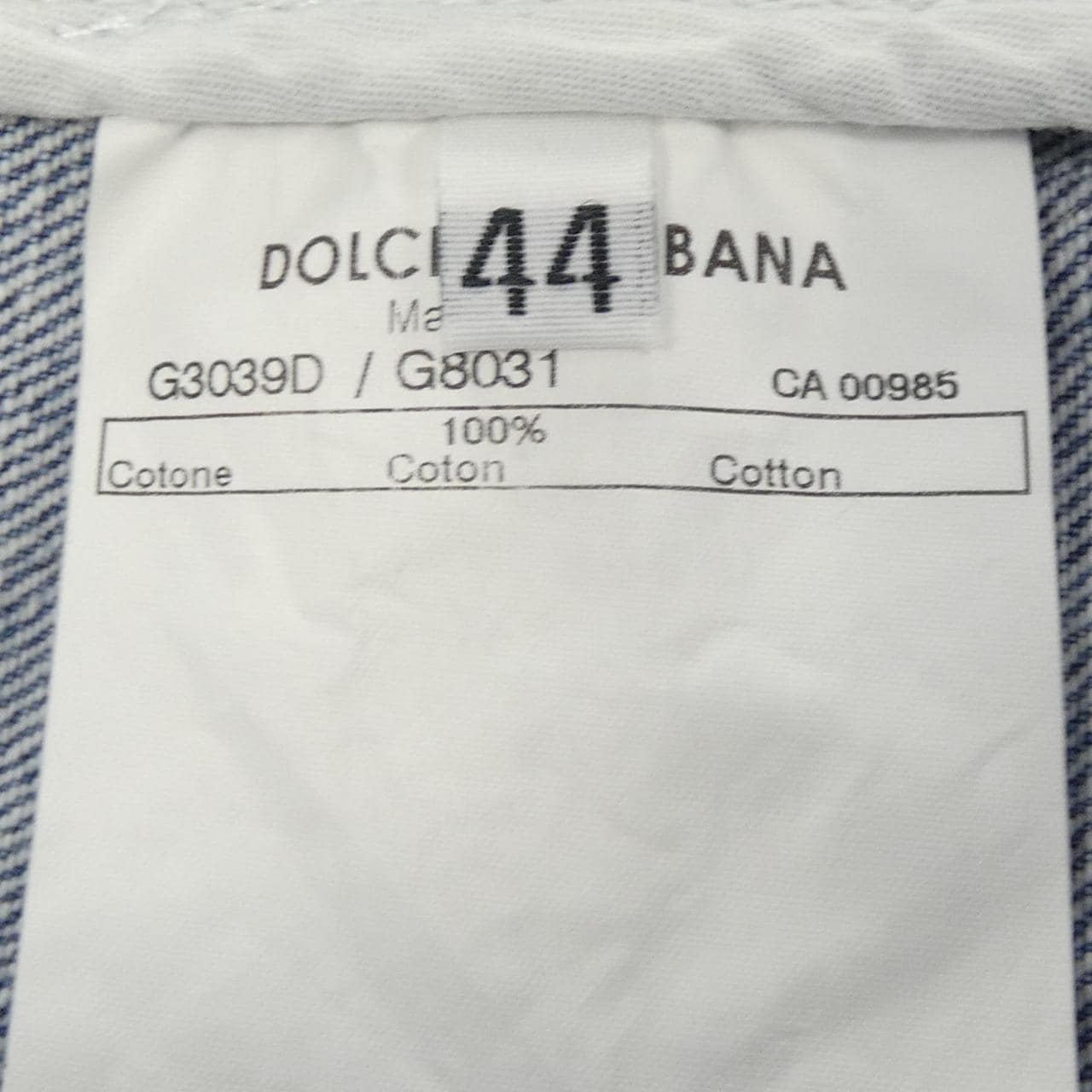 ドルチェアンドガッバーナ DOLCE&GABBANA G3039D ジーンズ