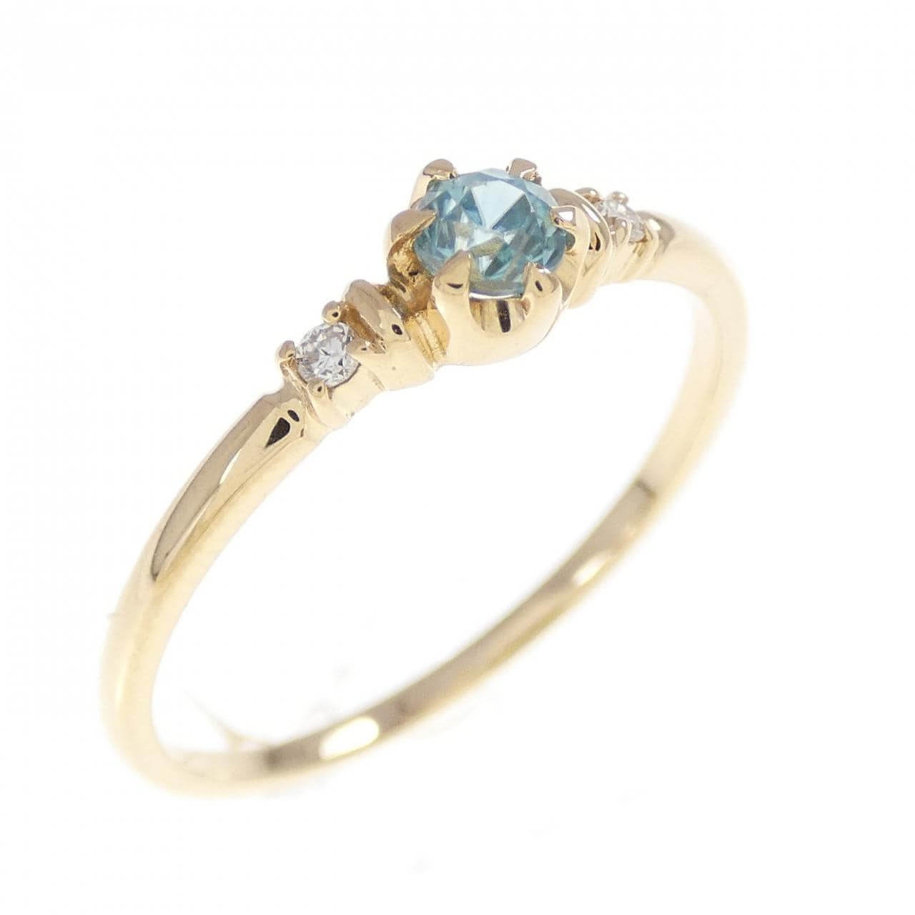 K18YG ジルコン リング