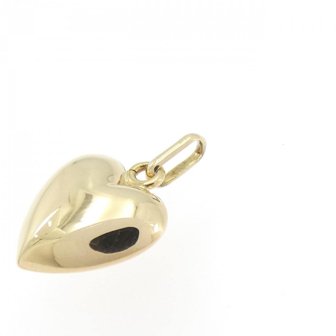 K18YG ハート ペンダント