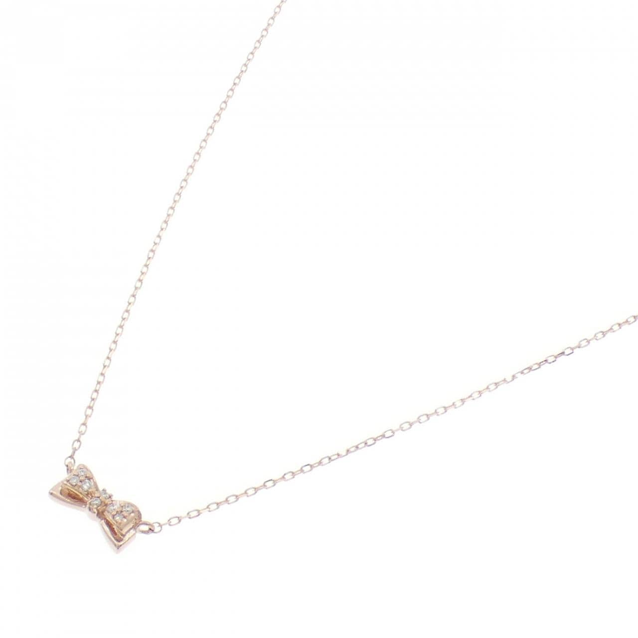 クミキョク ダイヤモンド ネックレス 0.05CT