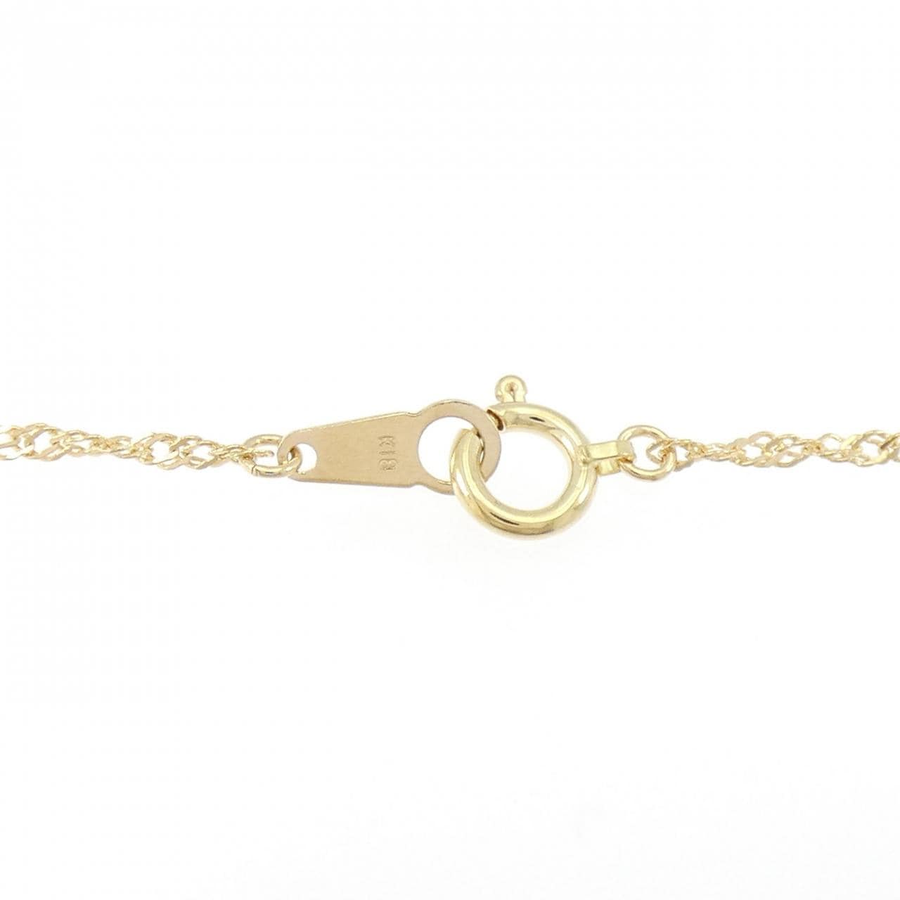 K18YG(枠) コイン ネックレス