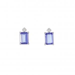 【リメイク】PT タンザナイト ピアス 1.74CT