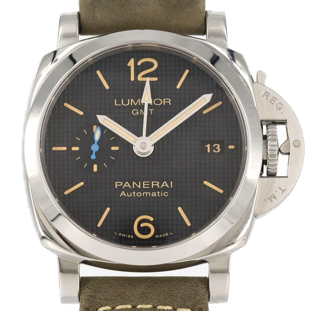 パネライ ルミノール1950 3DAYS GMTオートマティックアッチャイオ PAM01535 SS 自動巻