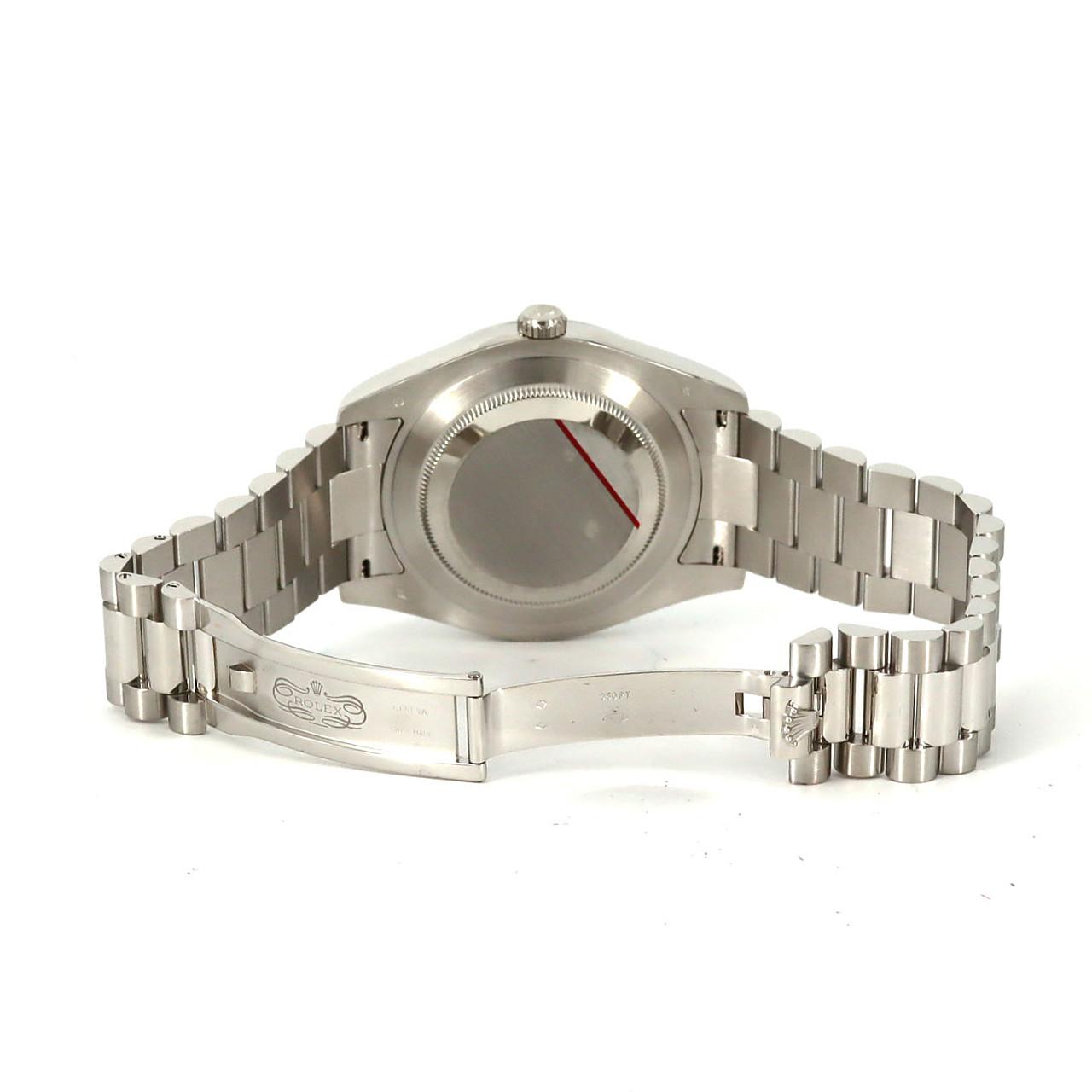 ロレックス デイデイトⅡ 218206 PT 自動巻 V番