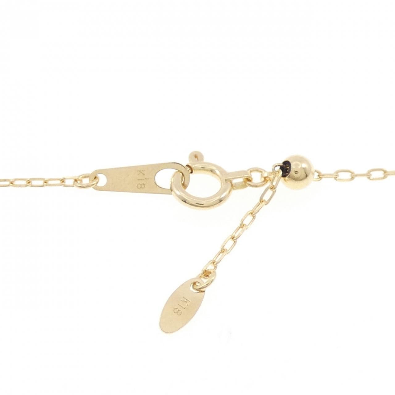 K18YG クロス ダイヤモンド ネックレス 1.00CT