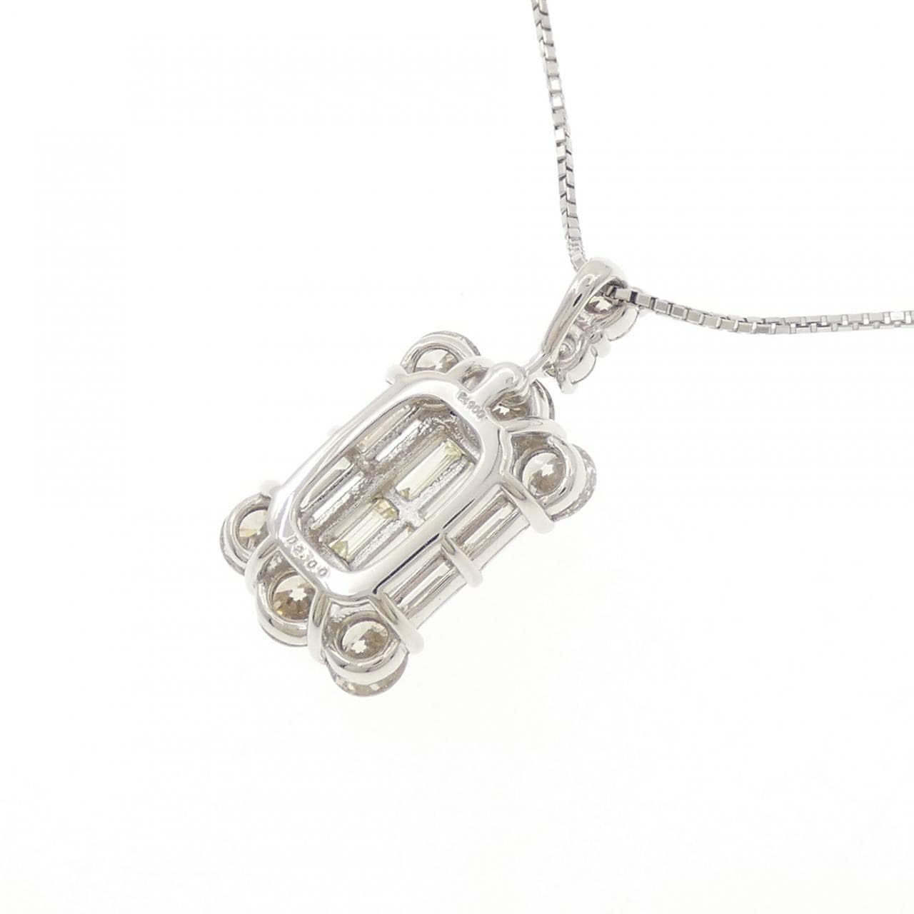 PT900/PT850 ダイヤモンド ネックレス 2.00CT