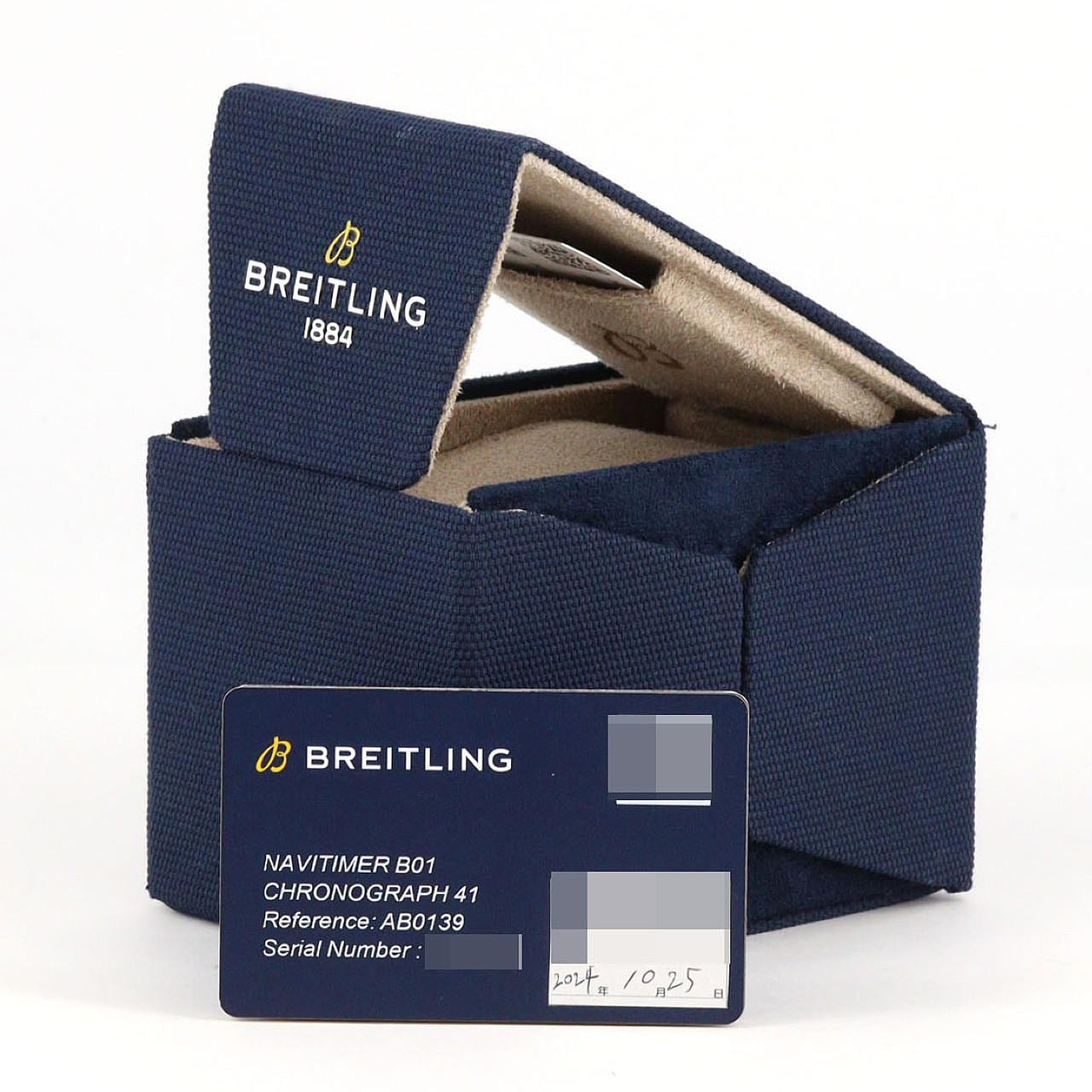 ブライトリング ナビタイマーB01クロノグラフ ジャパンエディション AB0139/AB0139211C2A1 SS 自動巻