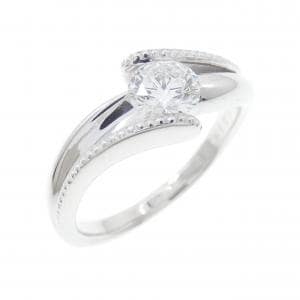 K18WG ダイヤモンド リング 0.514CT