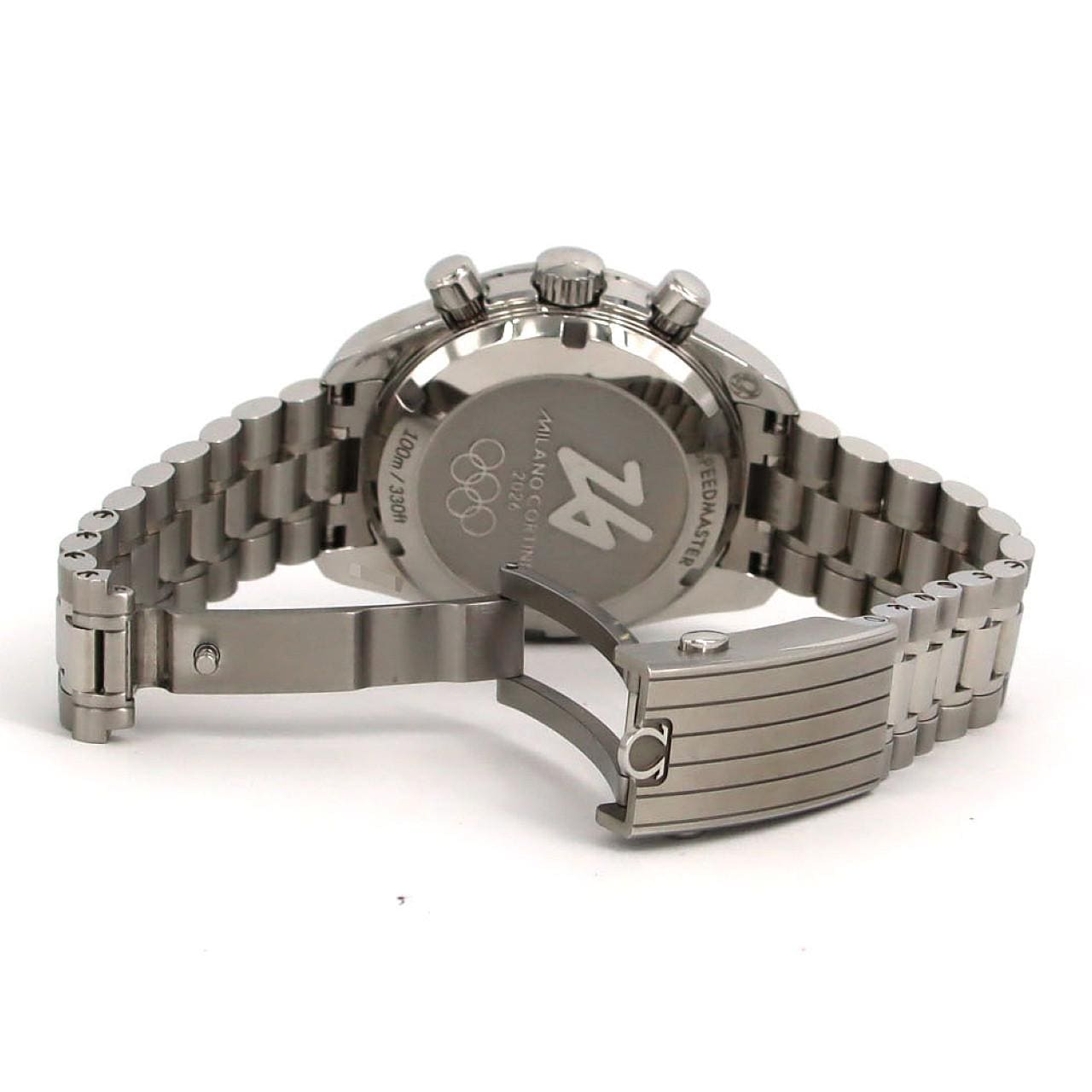 オメガ スピードマスター38 ミラノ･コルティナ2026 522.30.38.50.04.001 SS 自動巻